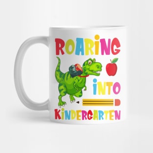 Roaring Into Kindergarten Mug